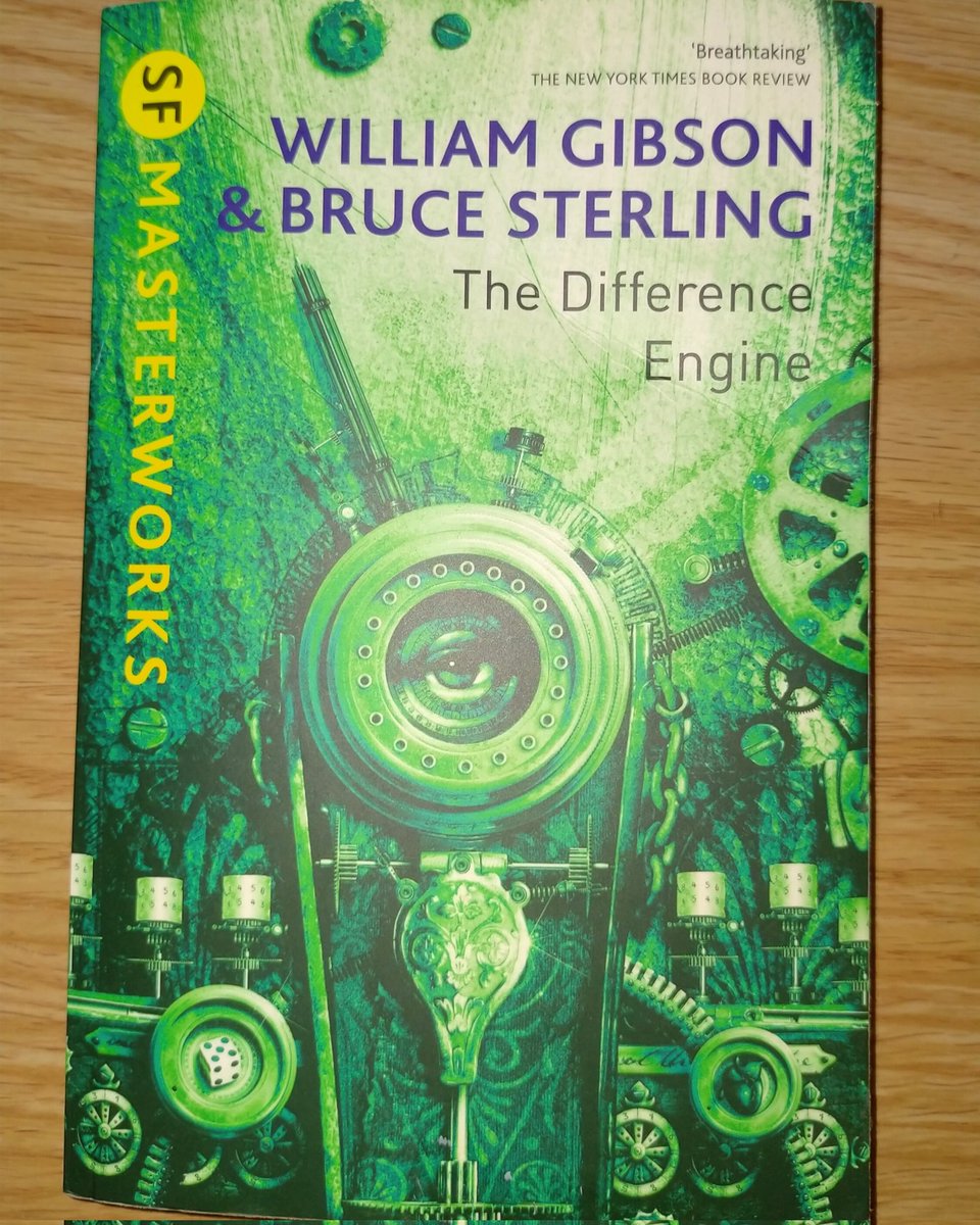 SalingerGroupie's tweet photo. Introducing Steampunk 🤎

#MOs #TheMildOnes #WilliamGibson #BruceSterling #Steampunk #TheDifferenceEngine #Suede #IntroducingTheBand https://t.co/zy23LInrsL