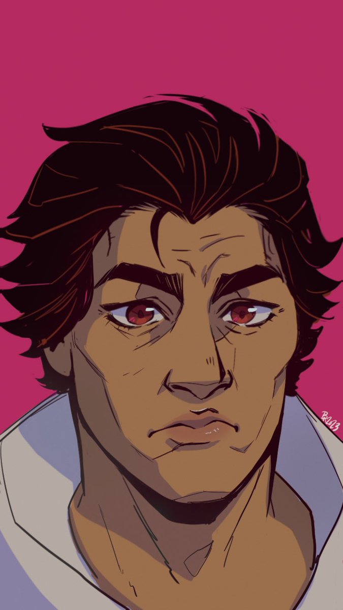 beenie_desu's tweet photo. “I think if I were human… I would be in love with you.”
“Oh.”
#holofang #MiguelOHara #SpiderVerse #SpiderMan2099 #comicredraw #Lyla #comicbook https://t.co/vfdgd8PYXe