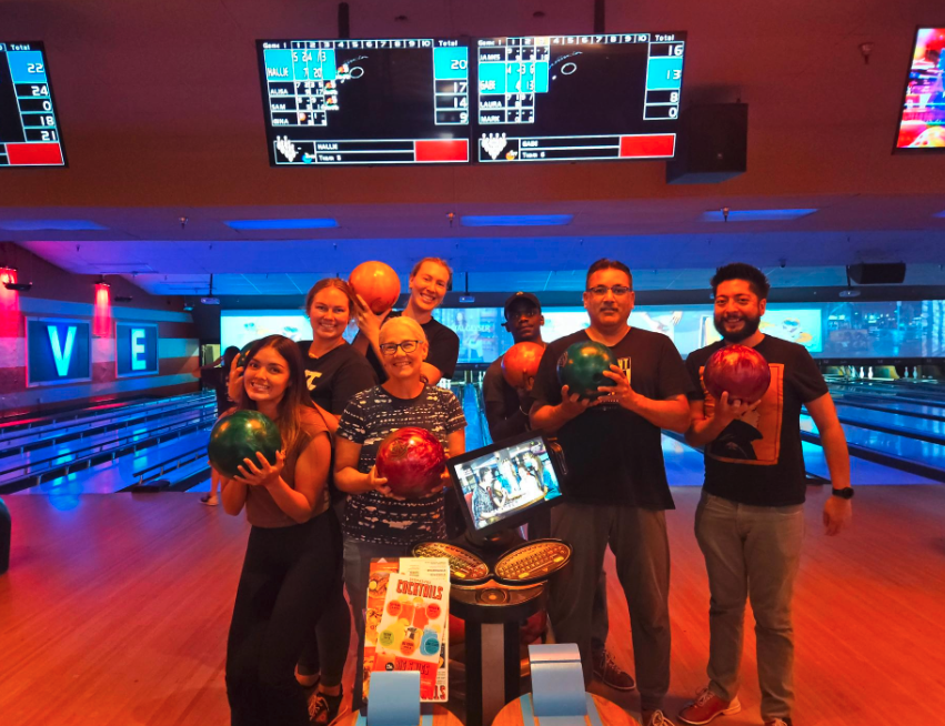 activemotif's tweet photo. Scientists of Twitter! The world needs more reminders that we're living, breathing human beings.
Quote tweet this with a picture of you doing not-science.
Bowling night with the lab team after hours!
#ScientistsOfTwitter https://t.co/fr82lhHeeI