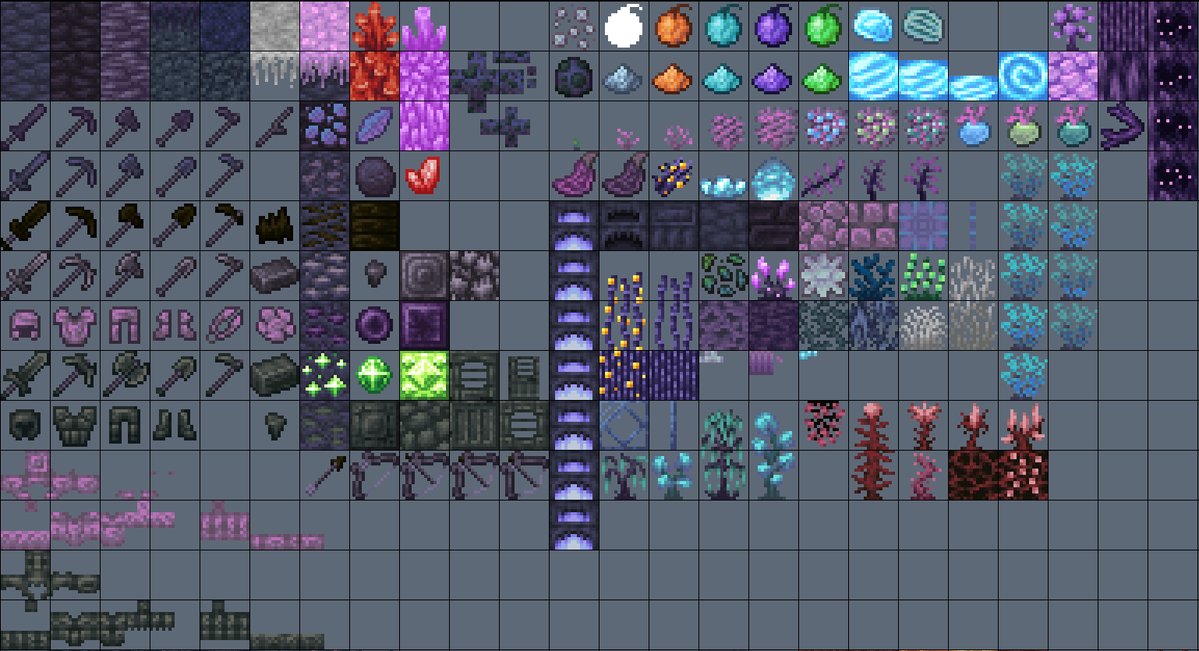 CrypticMushroom's tweet photo. The Midnight has been given a fresh coat of paint! Our texture artist @CrystaIZink has done a wonderful job with the spritework, and we're excited to bring this new look to you in the next release of our mod. The Midnight's grand return is soon approaching. https://t.co/TV5F8EZcHd