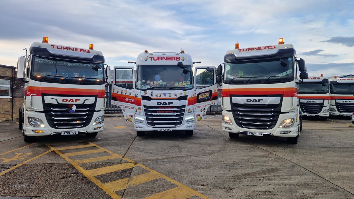 @TurnersLtd I would like to thank the Norwich depot for letting the 3 of us take part in the East Coast Truckers convoy tomorrow