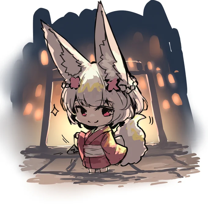 #深夜のひっそり落書き #生存報告落書き眠い。 