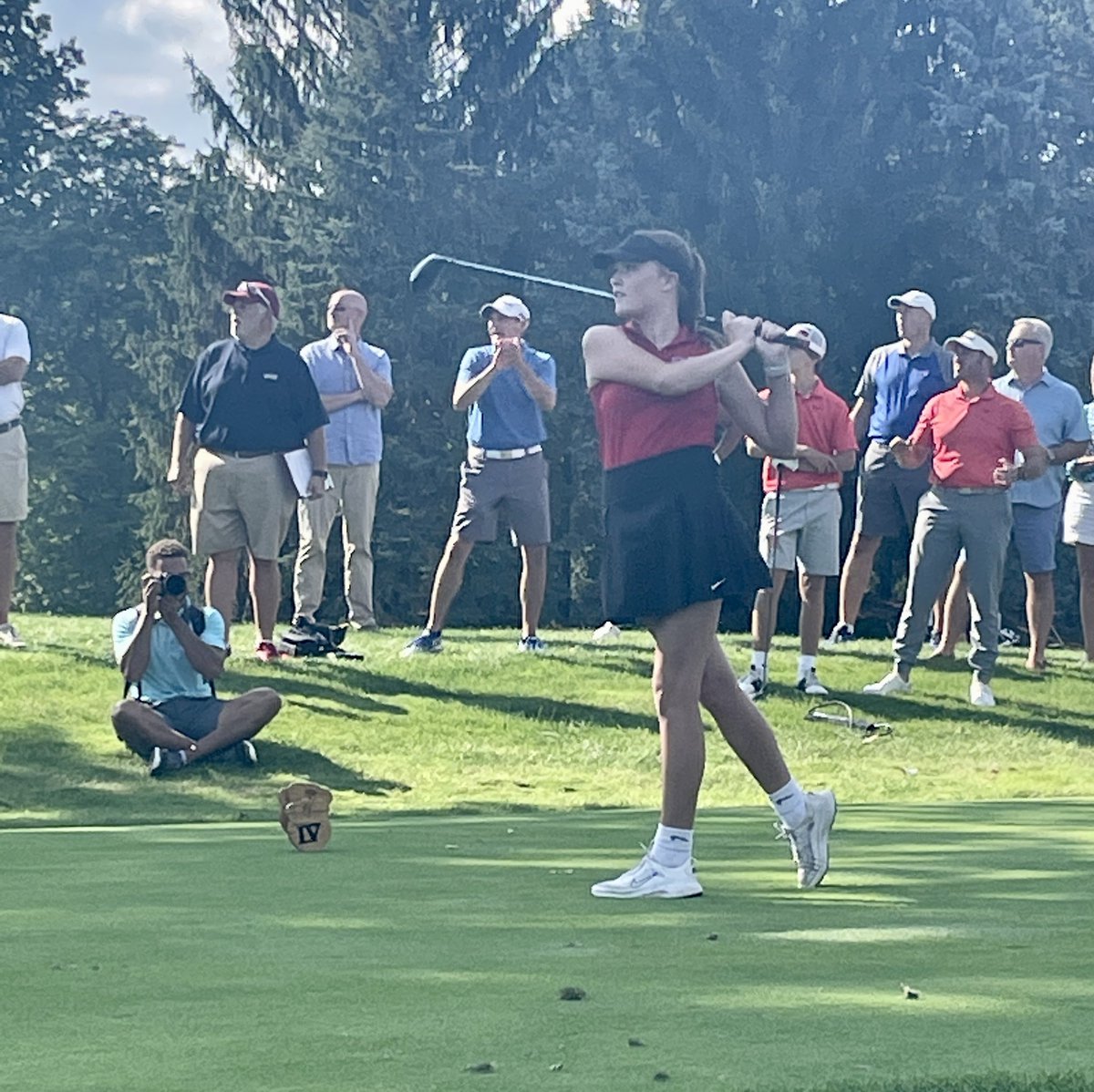RevereLocal's tweet photo. First to tee off…. 
#thisisrevere https://t.co/AdNWL7Wad1