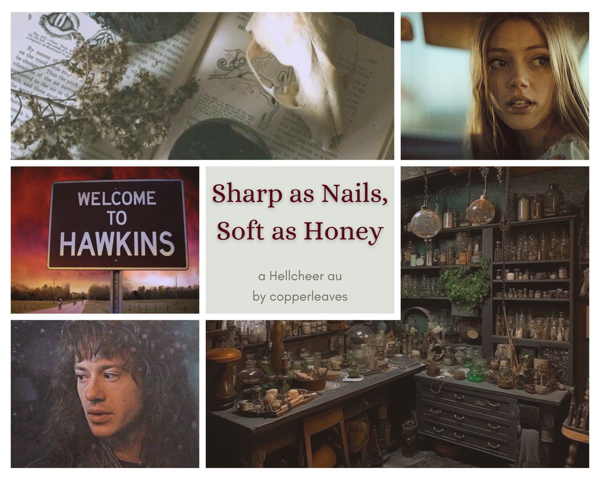 Sharp as Nails, Soft as Honey ch17: Neutral Ground. Eddie, Chrissy, and Bast finally reach Hawkins to confront Laura and rescue Jason. #hellcheer #eddissy 

archiveofourown.org/works/48408055…