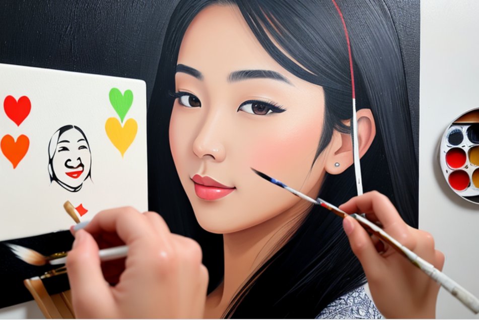 PolyHolmgren's tweet image. Used AI to create slides explaining differences among icon, emoticon, emjoi, and sketch for vocabulary process in 10th grade English @PasadenaPoly. Light editing (bullets, not sentences; fonts). AI to create image for final slide - experimented with parameters a bit. #PolySolves