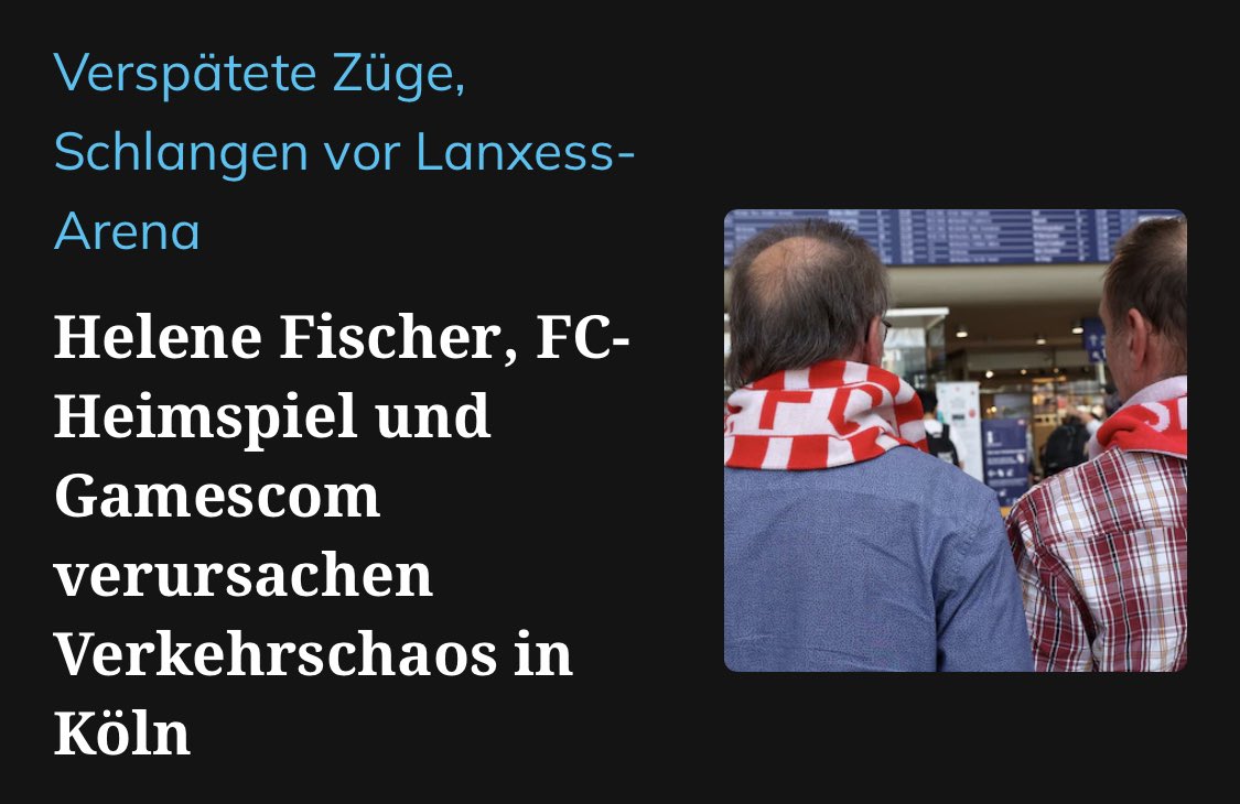 Zwei Überschriften auf der Startseite des Kölner Stadt-Anzeigers.