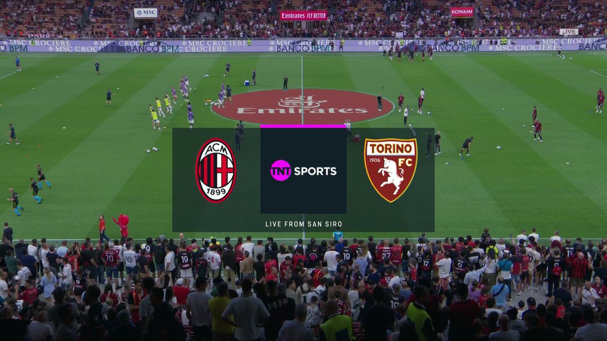 Full Match: AC Milan vs Torino