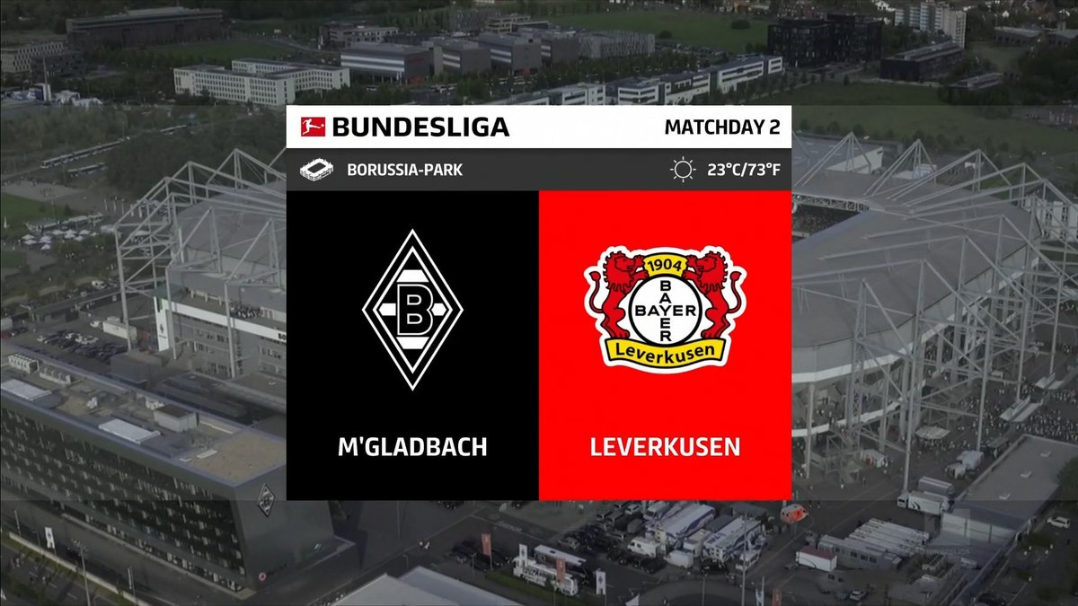 Full Match: Monchengladbach vs Leverkusen