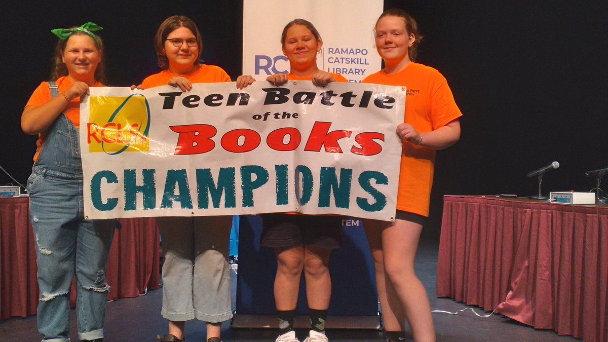 Matt_L_Haynes's tweet photo. So proud of our team for finishing in first place at this year’s @goRCLS Battle of the Books today! They worked so hard this summer! https://t.co/8CQ51z88Bd