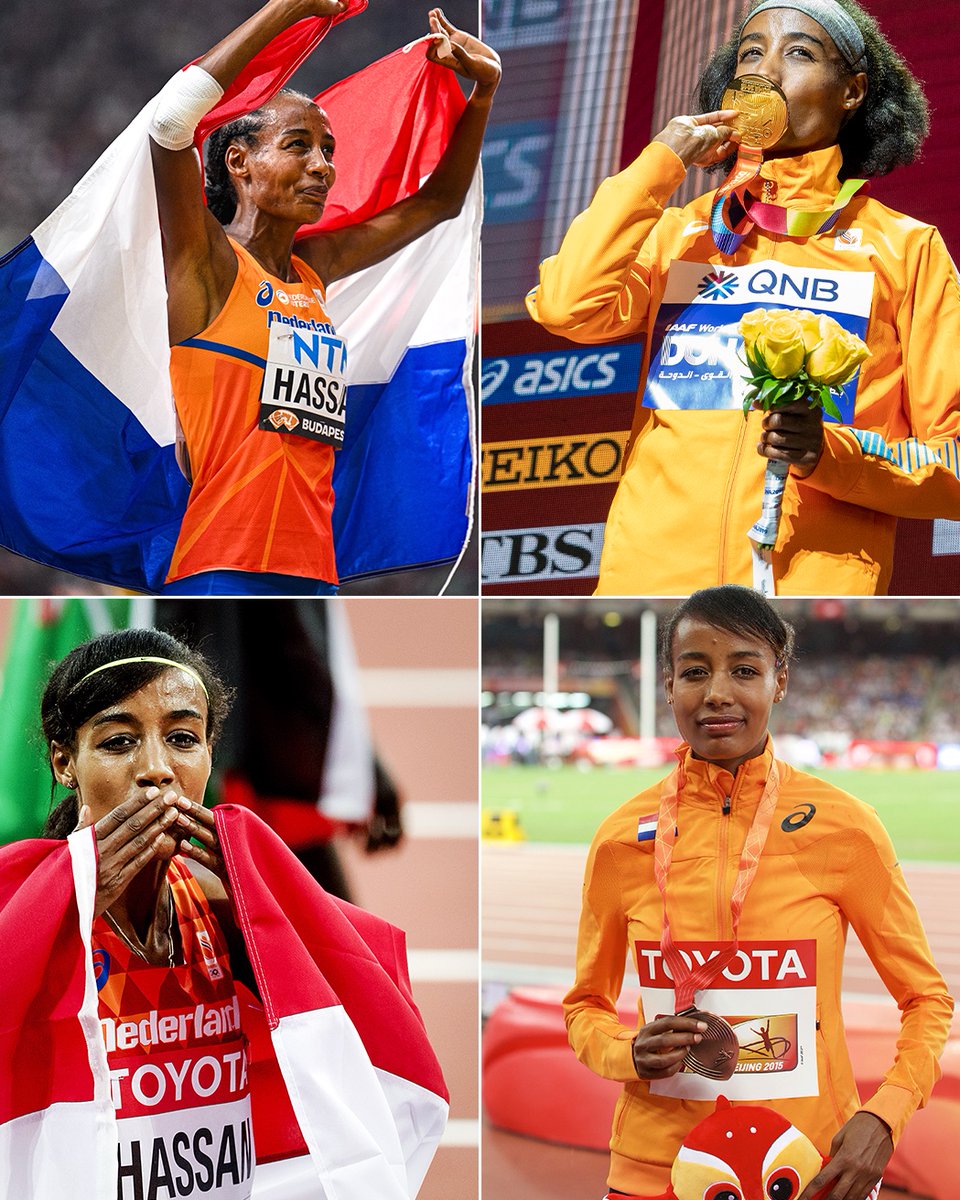 TeamNLtweets's tweet image. De meest succesvolle Nederlander op de WK atletiek: @SifanHassan 🧡🏆

#RoadToParis | #TeamNL
