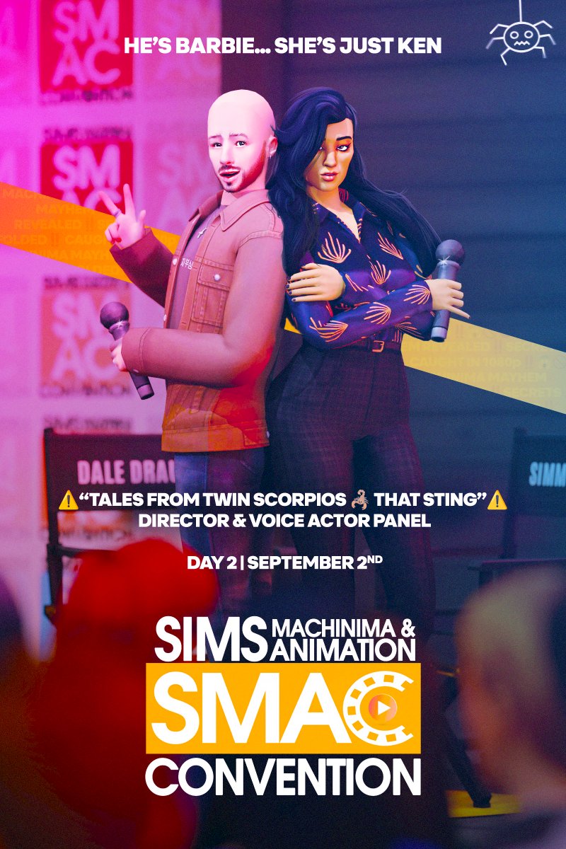draumade's tweet photo. WE DIDN'T NEED TO MAX OUT OUR CHARISMA FOR THIS #SIMTASTIC PANEL LOL!!! LOTS OF LOVE & KISSES TO YOU ALL ๐ธโจ๐
๐ป๐
SEE YOU SEP 2 @SMAConvention!! AAAHHHHHHHHHH https://t.co/JEEQpiVlsm