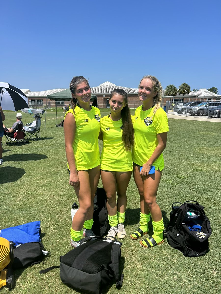 Day 1/Game 1 is a Win! Game #2 of the FESA Invitational will be tonight at 8pm/Field 3 at the Indian Trail Sports Complex in Palm Coast, FL. 💛🖤⚽️