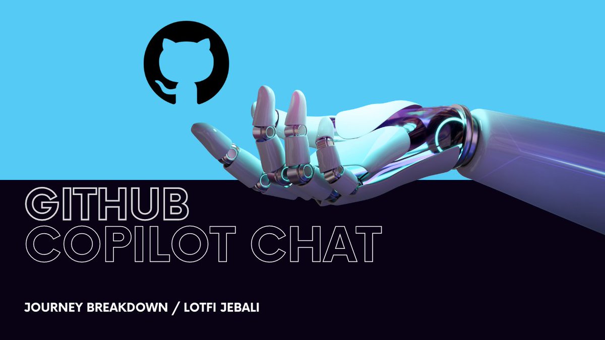 lotfijbe's tweet image. "Coding's New Best Friend: How GitHub Copilot Chat Transformed My Developer Journey"
dev.to/lotfijb/coding…
#blog #copilot #aiprogramming #ai #read #article #microsoft #vscode #GitHub #tech #developer #DEVCommunity