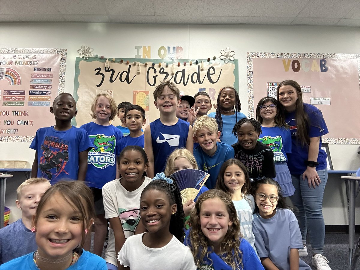 This has been the best start to a school year ever!! I love all 67 of my sweet third graders and am so PROUD to be a Frazier Gator!! #WeAreMcKinney