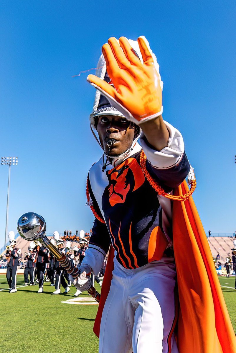 LangstonU's tweet photo. Good luck to The Langston University Marching Pride Band as they perform at the National Battle of the Bands in Houston! Performances begin at 6:00 p.m. CDT at NRG Stadium. More information can be found at https://t.co/o7wVqnF3dB! #GoLions! 🦁🎺 https://t.co/bb0aIdXvhD