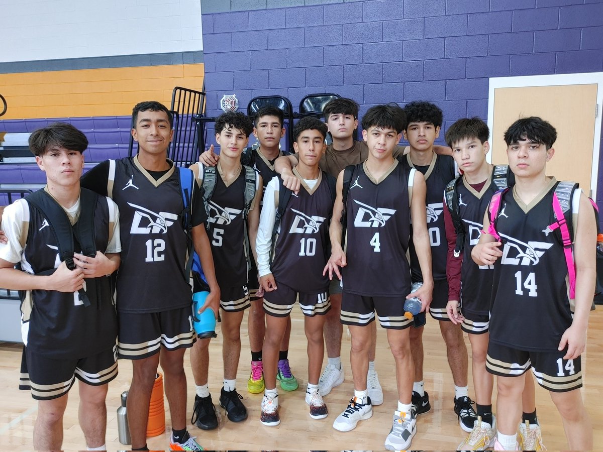 Very pleased with these guys right here! They went 2 n 1 for the day but COMPETED like CHAMPS! No doubt we are heading in the right direction! 

#FalconBasketball
#DFVII