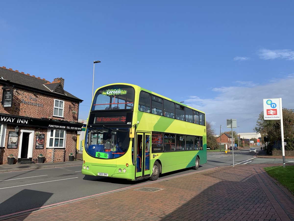Trident4386's tweet photo. Another independent operator is no more…
Today it was announced The Green Bus will no longer operate with income simply not viable. A company that was always ready to step up and keep the West Midlands moving, from Rail Replacement to emergency tenders. (1/2) https://t.co/mKnarebrYL