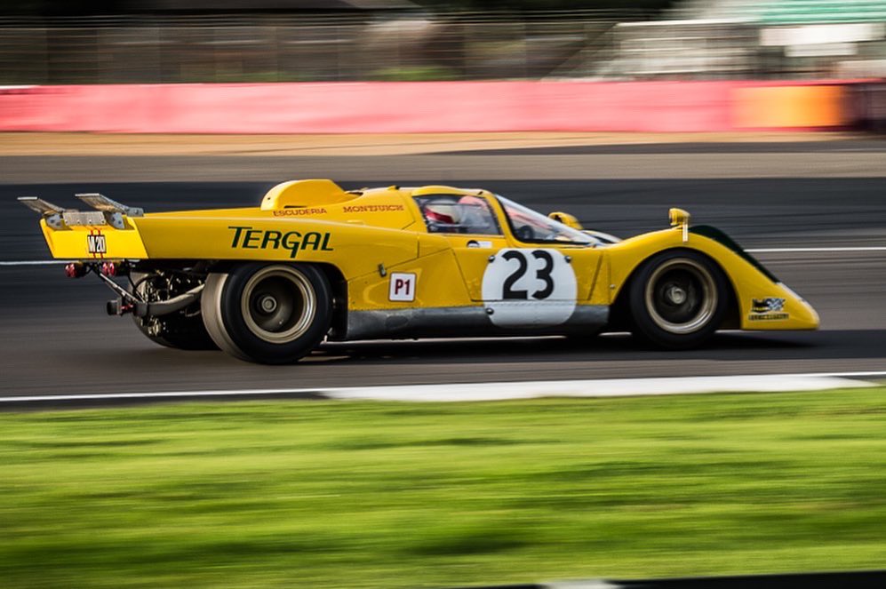 AlexBrundle's tweet photo. Victory in the @ferrari 512M at the @silverstonefestival 

What a car!  

#ferrari #512M https://t.co/veLrId1chZ