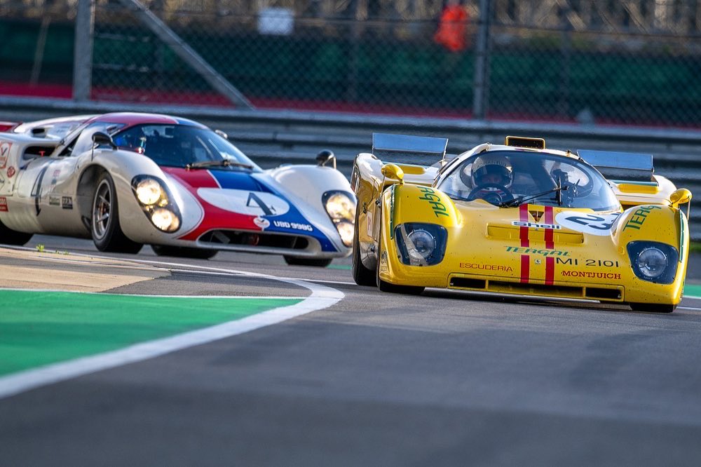 AlexBrundle's tweet photo. Victory in the @ferrari 512M at the @silverstonefestival 

What a car!  

#ferrari #512M https://t.co/veLrId1chZ