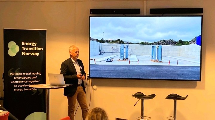 Kjekt å presentere hydrogendatsningen til Dalane Energi Konsern på Workshop #2 hos Energy Transition Norway i Stavanger. Bildet viser at lagringsområdet for trykksatt grønt #hydrogen blir klart i god tid før produksjonsstart i november. 
Anlegget er en del av <a href="/RobinsonH2020/">ROBINSON</a>