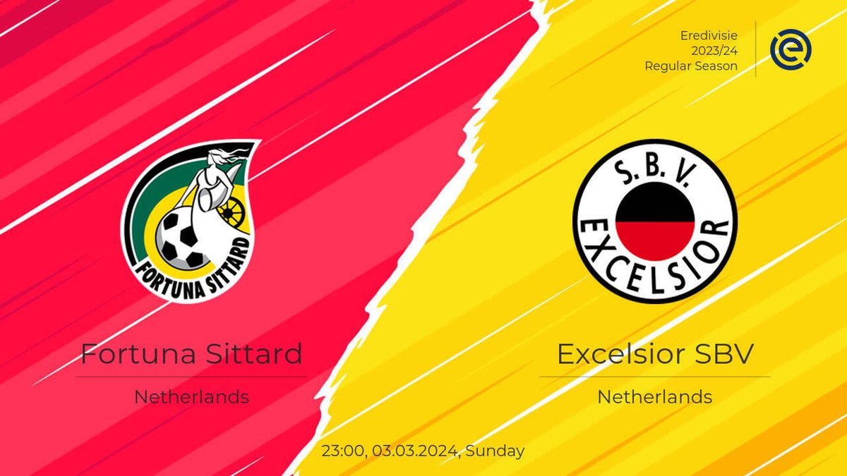 Full Match: Excelsior Rotterdam vs Fortuna Sittard