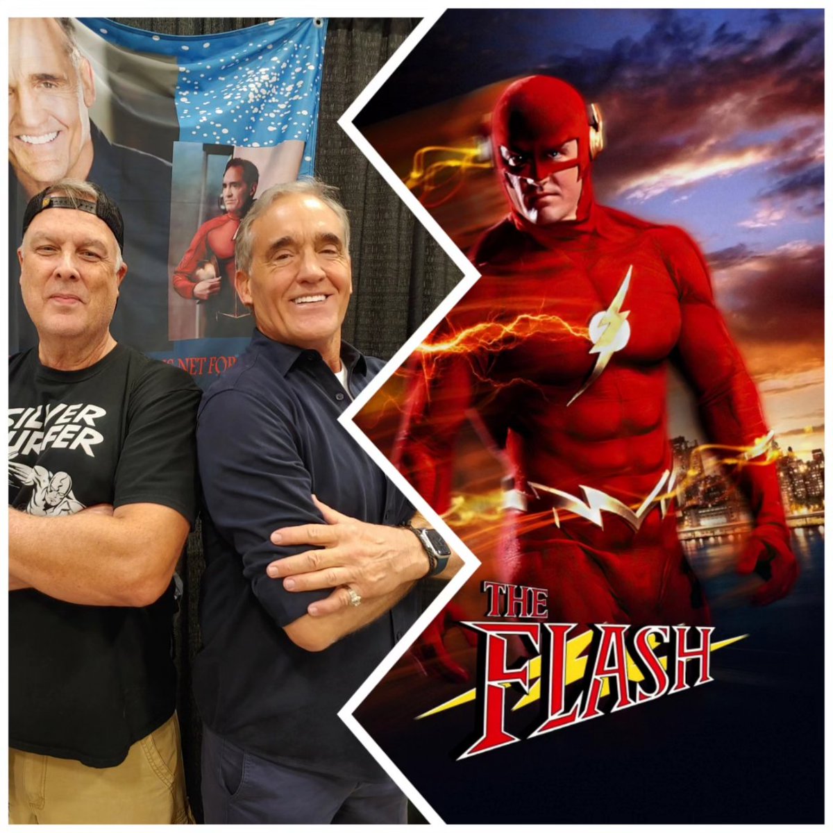 wavegigger's tweet photo. Got to meet John Wesley Shipp today at the Fairfax Comic Con !!! His role as The Flash is one of my favorites! Such an awesome and nice dude!! ⚡ @JohnWesleyShipp @fairfaxcomiccon https://t.co/ScHRCNAy2a