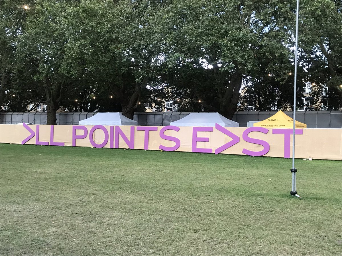 DonChecco's tweet image. The pouring rain at @allpointseastuk brings the curtain call on this year’s Festival Season. Grand Finale with @thestrokes #IsThisIt #ThisisIt #VictoriaPark #EastLondon