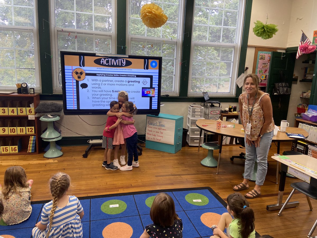 Lincoln leopards- thank you to Mrs. Washko and her students for creating their greetings on Friday!  The students collaborated in teams to create a variety of greetings for their peers!