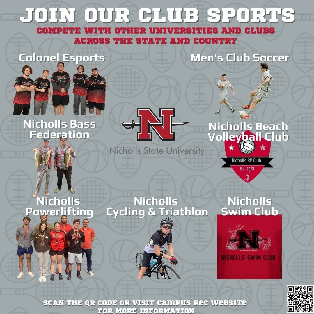 Student Affairs at Nicholls State University tweet media