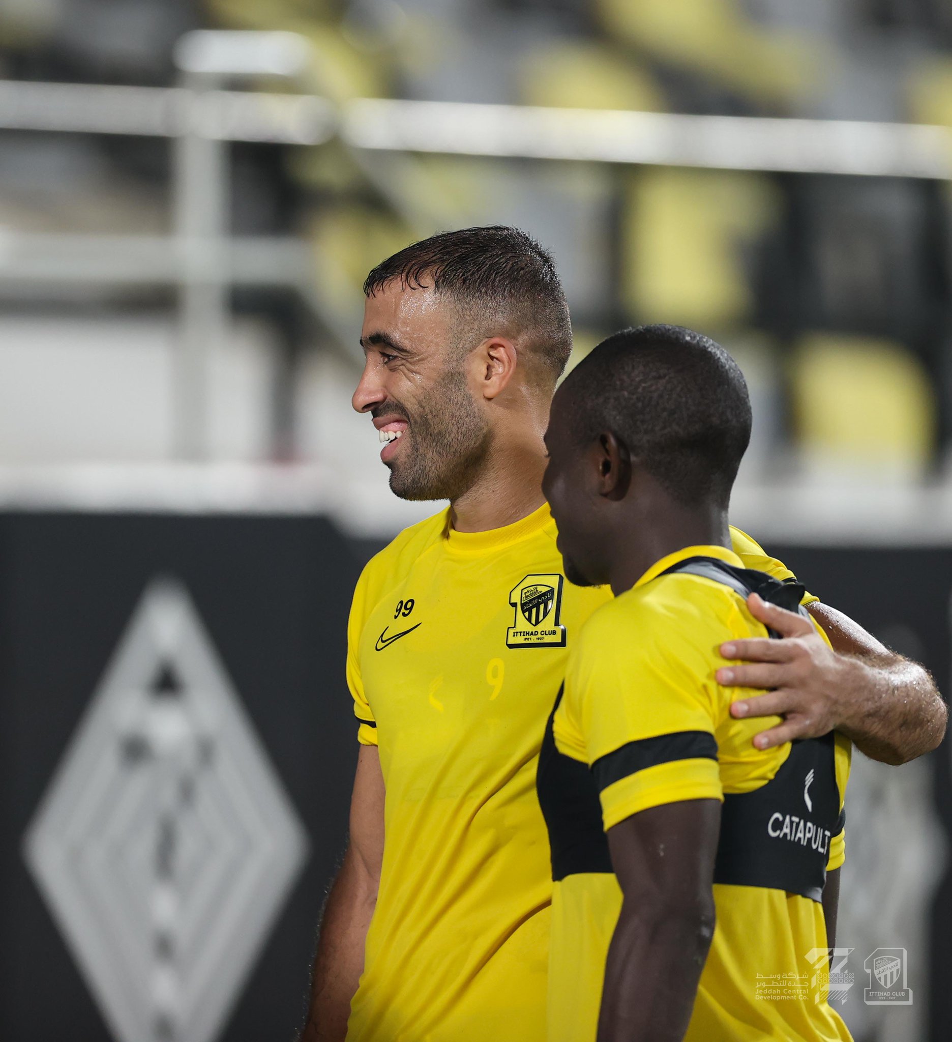 Ittihad Club on X: 🔥 The Al-Ittihad team has arrived to the stadium! 💪  With hearts full of excitement and jerseys ablaze, they're ready to conquer  the field and make their mark!