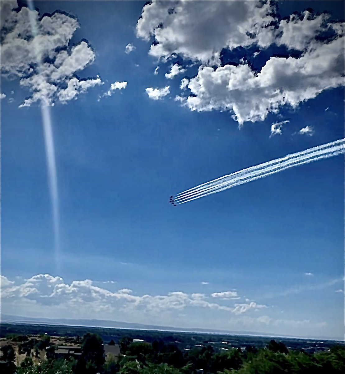 USA!! As seen over the skies of Boise. Get some of this to Ukraine straight away.