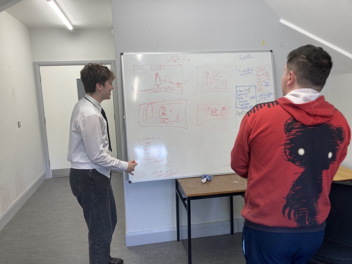Maccana's tweet photo. New creative project well underway - demo in Virtual production using Unreal Engine and other tech. Initial zooms, meetings, storyboarding and tech tests. Thanks to @LEOcavan @CavanInstitute @cavanarts @townhallcavan0 @4eVirtualDesign 
@danielpeeters  @ConnectedCavan  @cavancoco https://t.co/O5mXFzFYd2