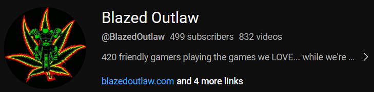 BlazedOutlaw420's tweet photo. WOOO!!! Almost to 500!!!
#GamingCreator, #GamingCreators, #GamingContent, #GamingContentCreator, #PCGaming, #GamingClips, #GamingPosts, #GamingChannel, #VideoGaming, #YouTube, #YoutubeContentCreator, #YouTubeCreator, #SmallYouTubeCreator, #YouTubeGaming https://t.co/MnLfg3HKX9
