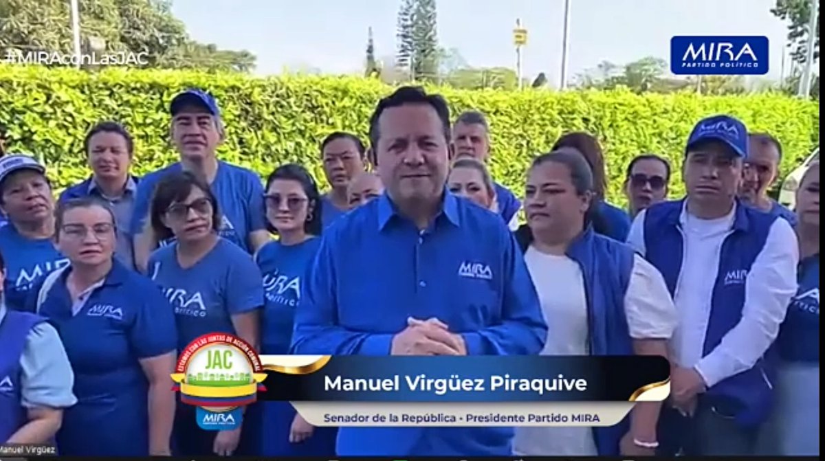 #MIRAconLasJAC El <a href="/PartidoMIRA/">Partido MIRA</a> es el autor de la ley 1989 de 2019 que fortalece las juntas de acción comunal y le otorga beneficios a los dignatarios. Pero se hace necesario implementarla en los entes territoriales, en todo el territorio Colombiano.
<a href="/HeyderGomez/">Heyder Gómez Díaz</a> <a href="/LuzSevillano/">Luz Stella Sevillano</a>