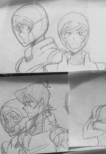 allurasdaily's tweet photo. allura and keith sketches by barlee! https://t.co/W2JL5zLPxP
