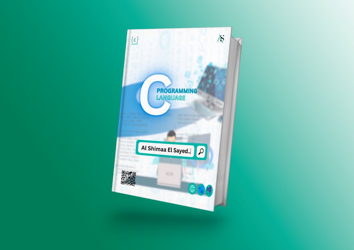 AlShimaa204's tweet image. Cover book من أعمالي على الفوتوشوب 
♥️😊
#cover_book 
#Photoshop #c_language
#programming #book #books
