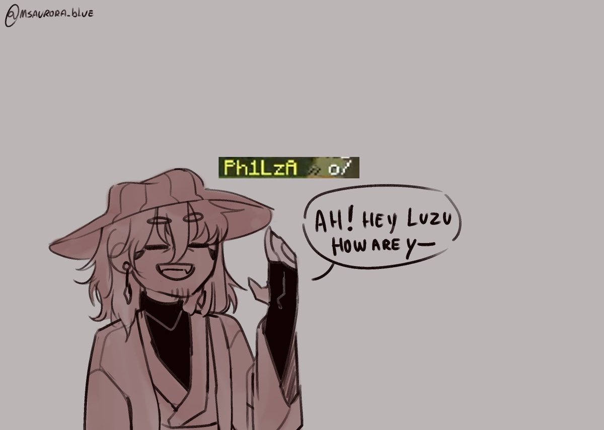Msmagnolia_blue's tweet photo. silly little comic (1/2) #qsmp #qsmpfanart https://t.co/gKDMs2z5Br