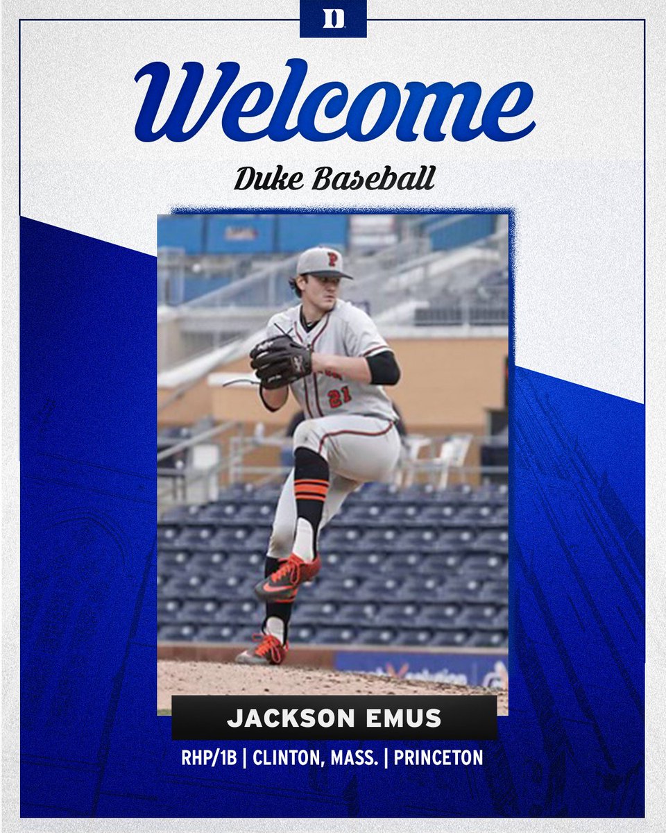 Jackson Emus | RHP/1B  

• Tallied 134 Ks in 125.1 innings over two seasons at Princeton 
• Also batted .318 in 50 games 
• Pitched four innings against Duke in 2023, recording six strikeouts   

😈<a href="/jackson_emus_11/">Jackson Emus</a>