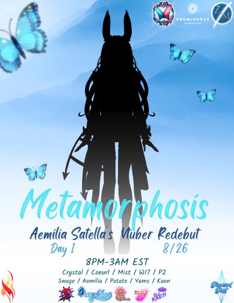 Aemilia 🦋🎵 DJ 🔜 Fanfest - Metamorphosis 4.44 tweet media