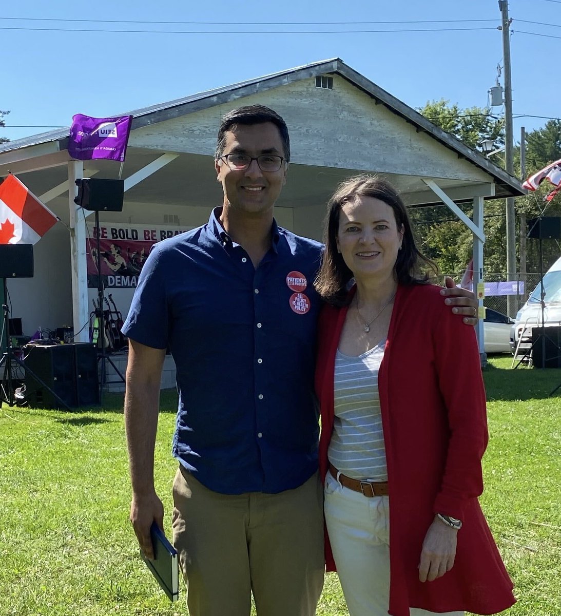 stephaniebowman's tweet photo. I joined Minden-area residents, health & educ’n workers for a great rally to re-open #MindenER, support rural communities & public health. We need transparency from this Conservative gov on the decision to shut the ER. We need a gov that listens. #onpoli #onhealth #mindenmatters https://t.co/osq8yXoFlz