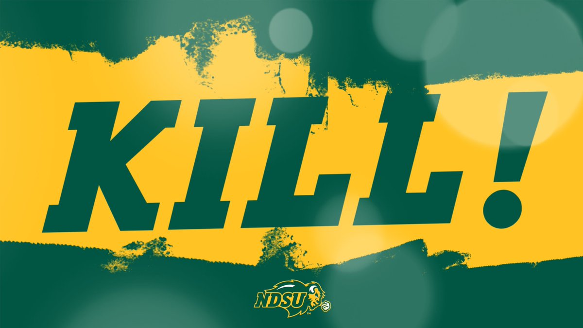 Lauren Jansen drops in her fifth kill to tie it up! S2 | NDSU 13, Idaho 13