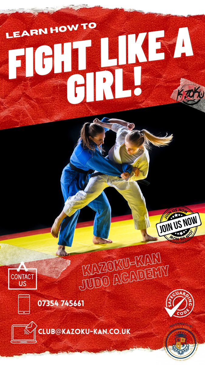 Come and join our Judo family, every Tuesday and Thursday evening at @RigbyHsc 

Full details can be found on our website. 

#fightlikeagirl #martialarts #joinourfamily #droitwichandbromsgrove #martialarts #judo #senjudo #adaptivejudo  #familyclub #bromsgrovejudo #droitwichjudo