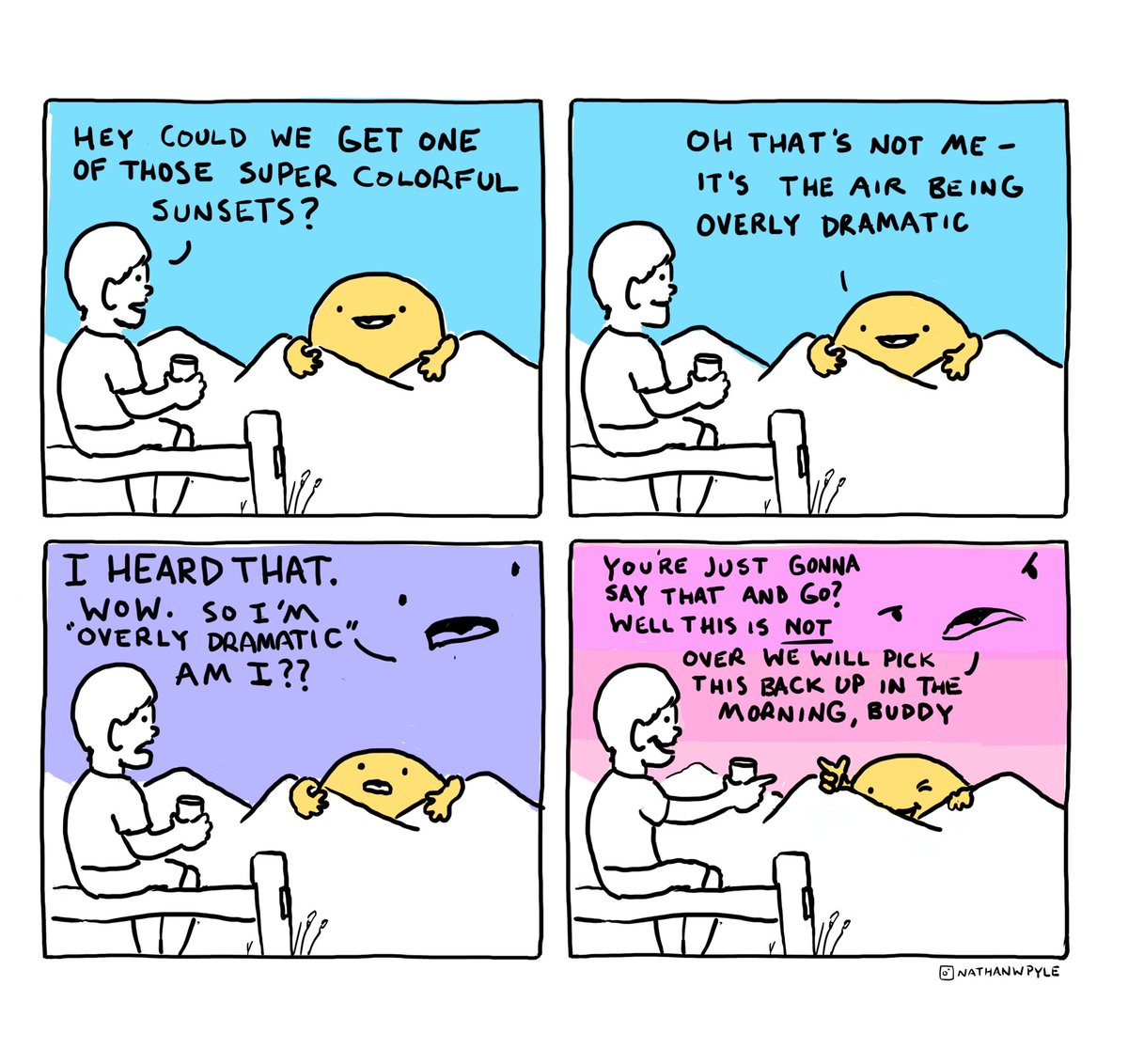 nathanwpyle's tweet photo. sunset science https://t.co/v96X4wLgyp