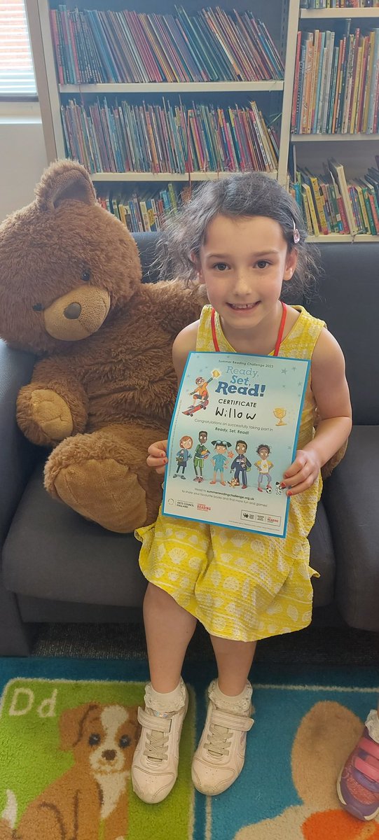 GemmaPerryBark1's tweet photo. Willow &amp; Robyn completed their #SummerReadingChallenge at Stanley library  📚  📖 Willow has enjoyed The bad guys book series &amp; Robyn liked the phonic readers by Russel Punter @WFlibraries @OPA_LG @OPALG_2P2223 @OPALG_RHO2223 @Scholastic @Usborne #readingforpleasure https://t.co/kVvDaehy22