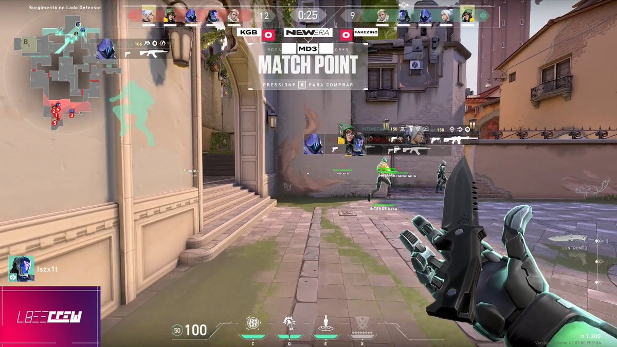 lbeeoficial's tweet photo. Match point para a @KGStudio3! Será que vai ser o fim desse primeiro mapa da série contra a #Fakezin0?
https://t.co/aY7Ry90uRv
#VemPraLBEE https://t.co/HgeJUDwhnI