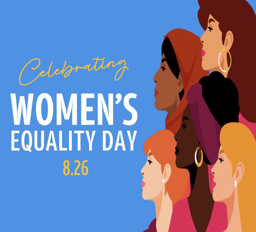 Today, we honor the trailblazing women who fought tirelessly for equal rights. Their dedication paved the way for progress, but the journey isn’t over. 
 
Let’s continue to stand together, empower one another &amp; work towards a world where every woman’s voice is heard and valued.
