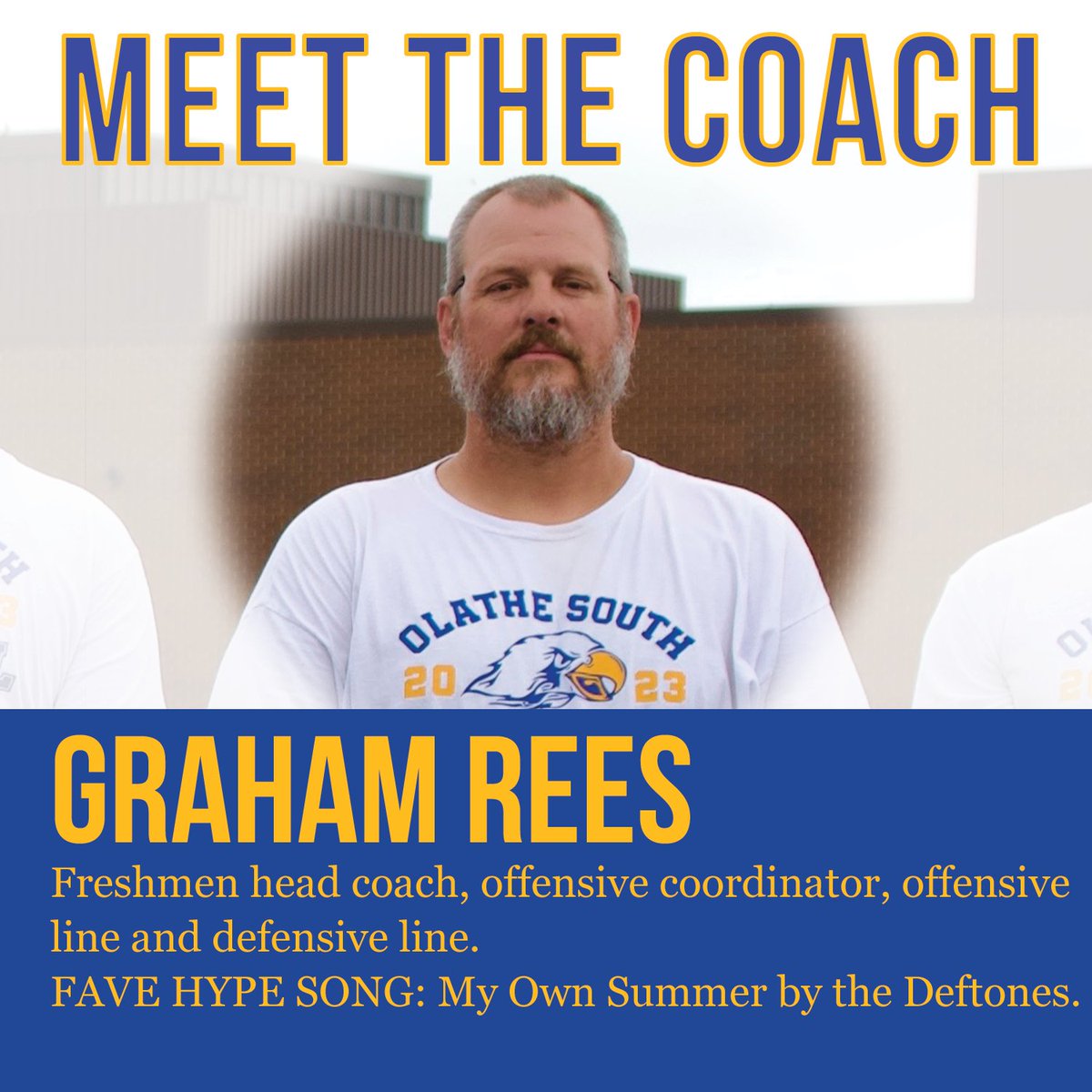 osffbc's tweet photo. #MeetTheCoach, Coach Graham Rees @OS_Horticulture @BakerU_Football @deftones https://t.co/11VII1vnRg