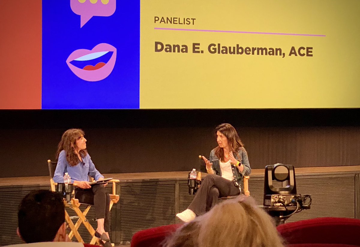 Dana loves jigsaw puzzles and what is editing? What a great edit fest panel!

🎞Dana E. Glauberman, ACE

#lovetoesit #EditFest <a href="/ACEFilmEditors/">AmericanCinemaEditor</a> <a href="/MPEG700/">Motion Picture Editors Guild - Local 700</a>