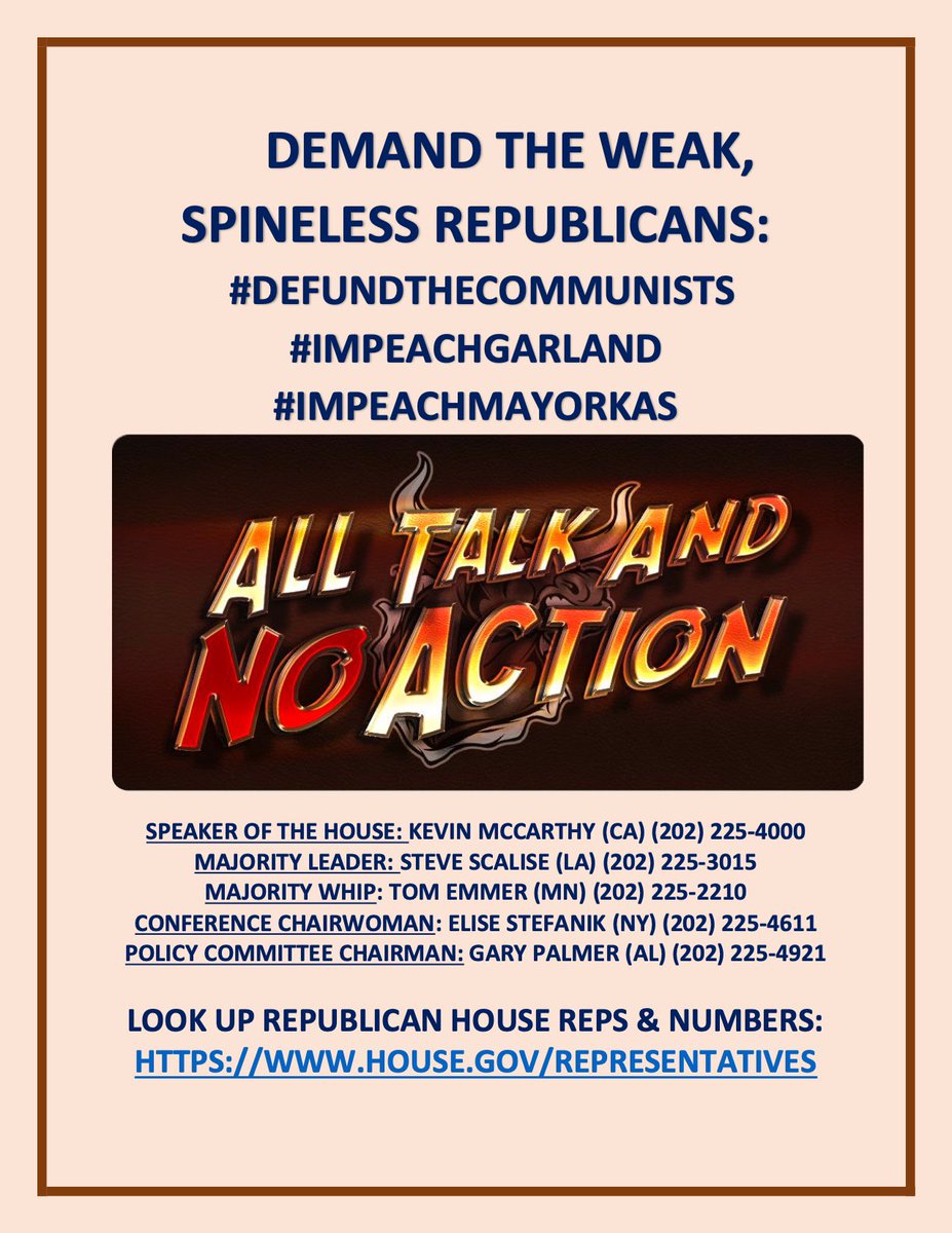 MrSausageGet's tweet photo. @catturd2 #DEFUNDTHECOMMUNISTS 
#IMPEACHGARLAND #IMPEACHMAYORKAS
#CLOSETHEBORDER #REPRESENTUS https://t.co/HJkJBvq1YI