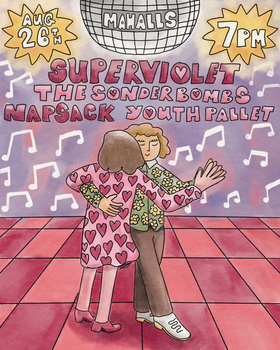 JustinHMGraci's tweet photo. Can’t wait to see @superviolet__ tonight. Great lineup and the boys @youthpallet are playing first! See ya there https://t.co/dWVh8MwLSi